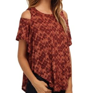 Free People Cold Shoulder Top